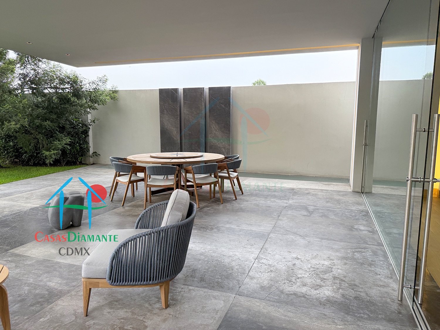 Jardines del Pedregal Casa Ópera GBC - Terraza y jardín 1